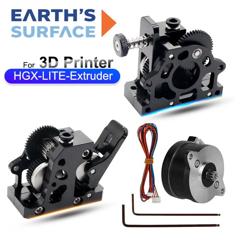 Direct Drive Dual Gear Extruder High Speed - Extrudeur à double engrenage en acier