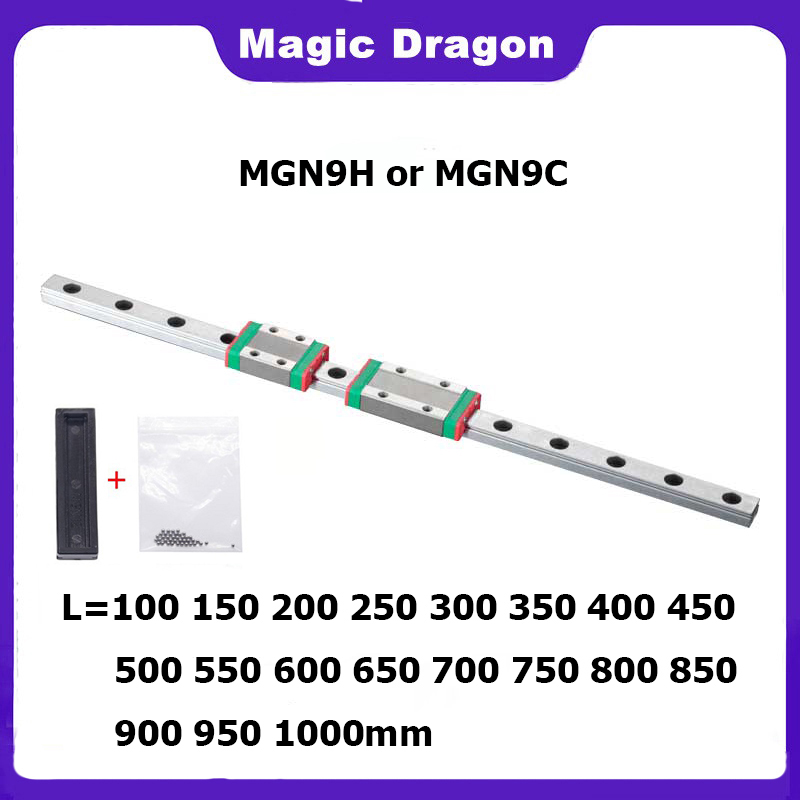 Linear Rail Mgn12H Set - NOUVEAU Rail linéaire 9 mm MGN9