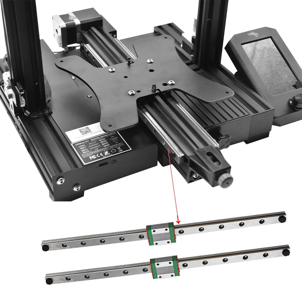 Linear Rail Mgn12H Set - Kit de rails linéaires doubles Y-AXIS