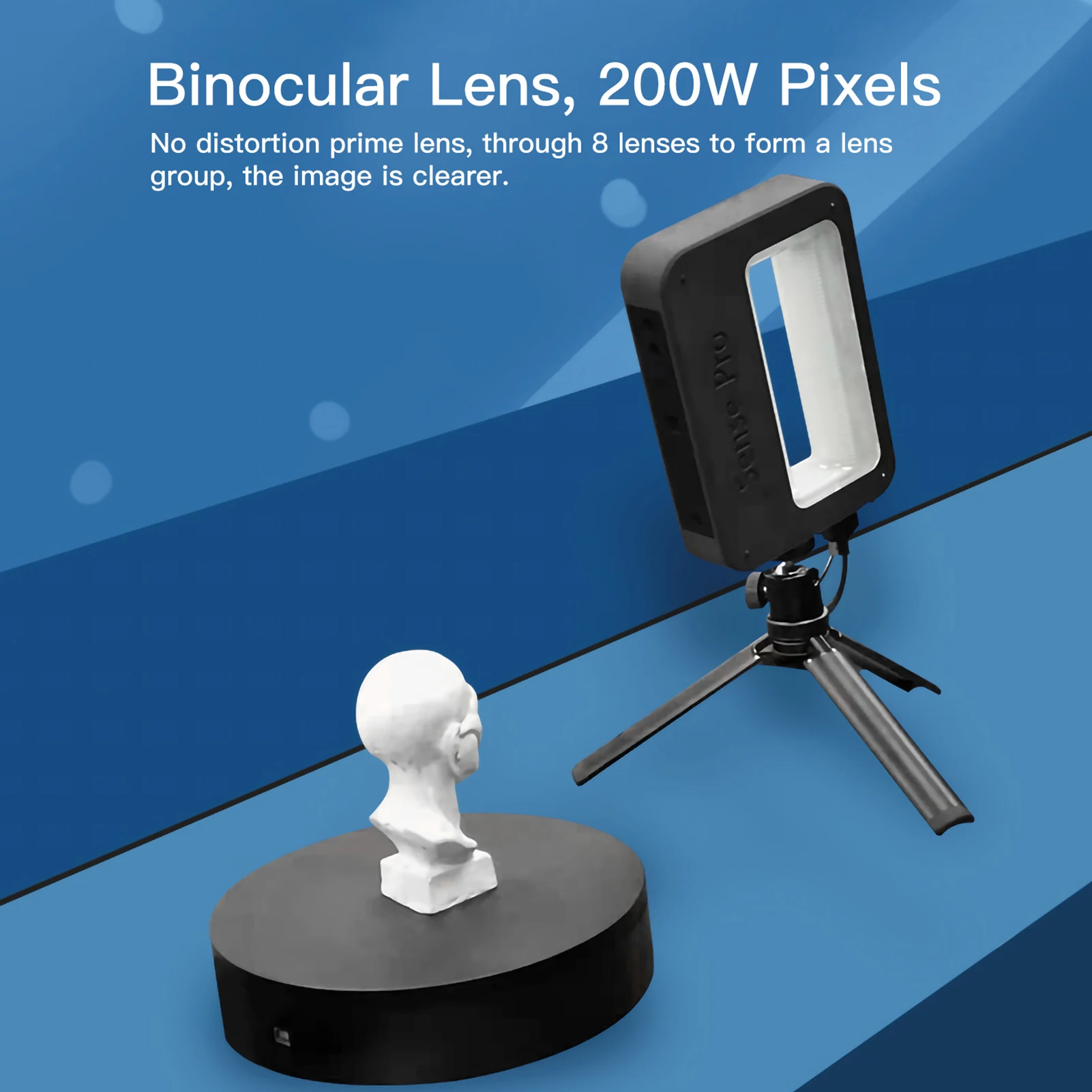 Handheld 3D Scanner High Precision - Scanner 3D portable haute précision, précision