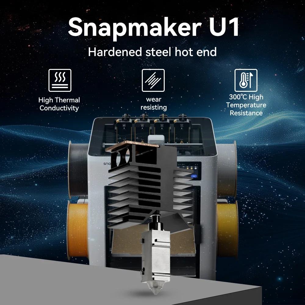 High Flow Ceramic Hotend - Kit Hotend 0.2/0.4mm pour Snapmaker U1,