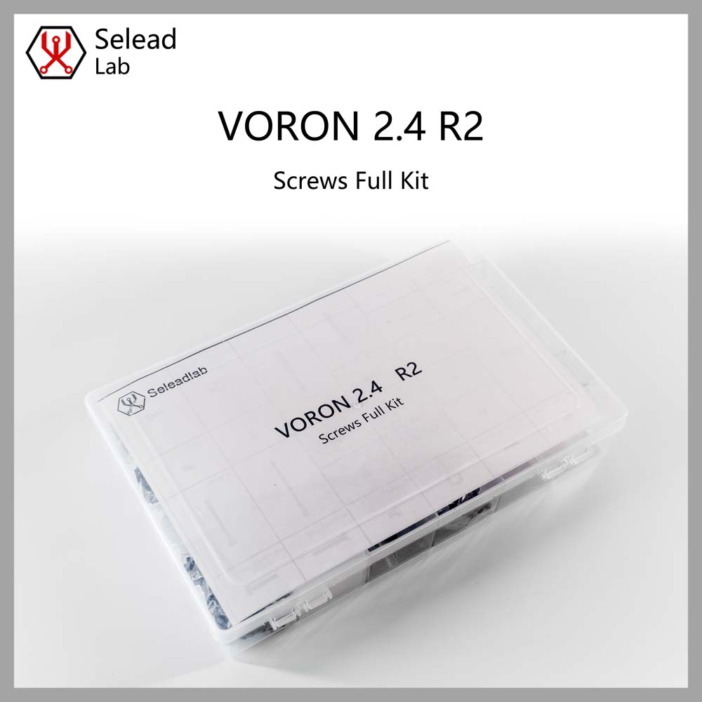Voron 2.4 R2 Complete Kit - Kit complet de vis Seleadlab Voron