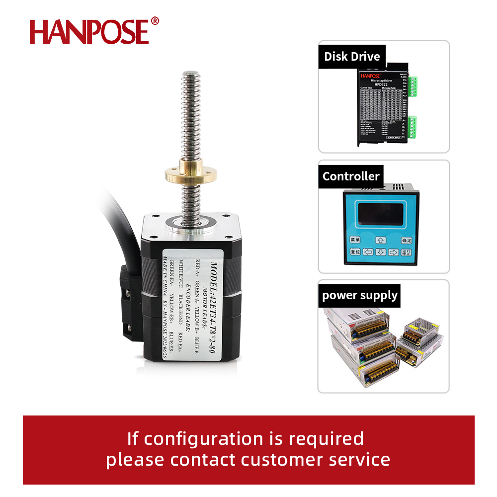 Moteur à vis en boucle fermée  - Closed Loop Stepper Motor Nema 17 avis et prix