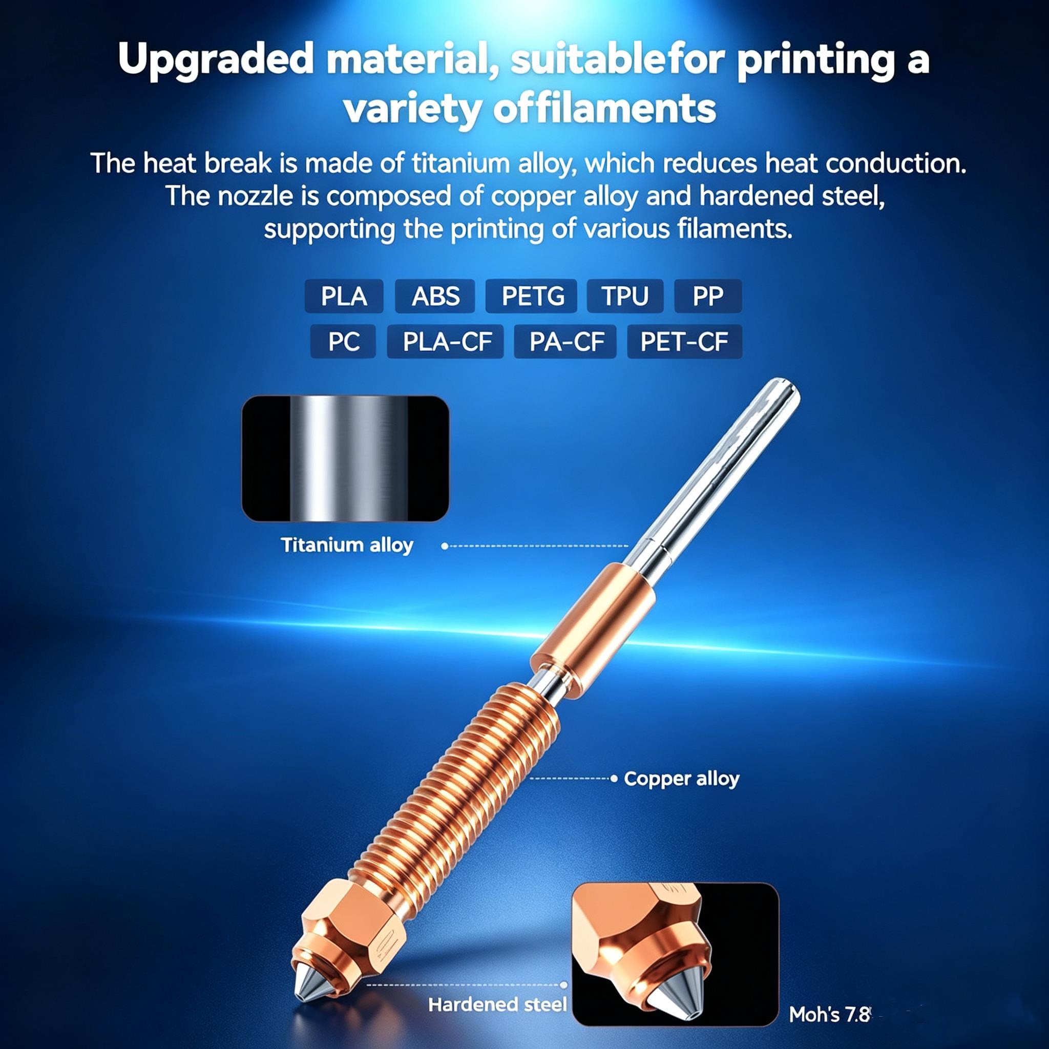 Nouveau Hotend pour Creality K - High Flow Ceramic Hotend avis et prix