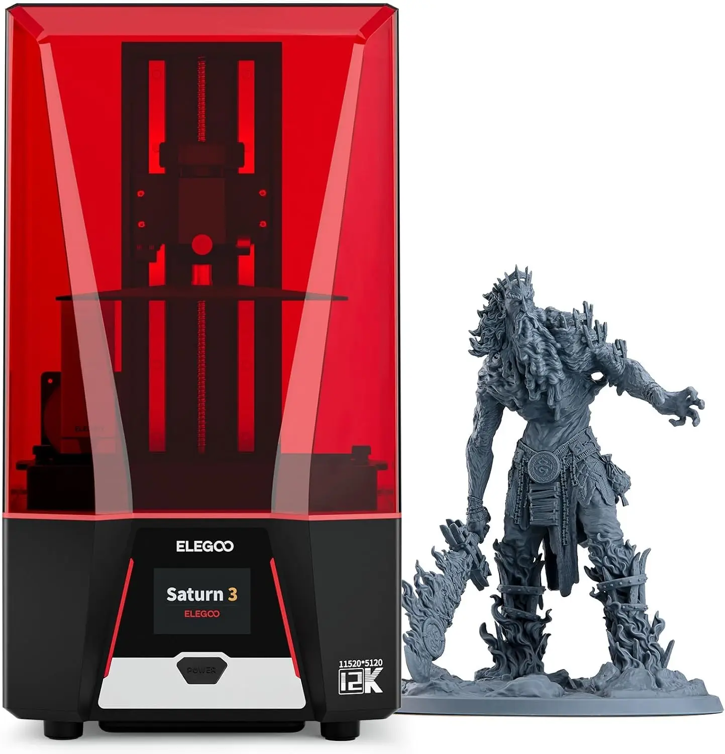 Imprimante 3D Saturn 3 MSLA 12 - 12K Monochrome Lcd Resin 3D Printer avis et prix