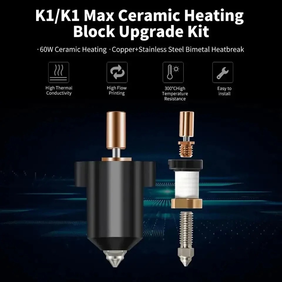 Creality-Kit de nuit de chauff - High Flow Ceramic Hotend avis et prix