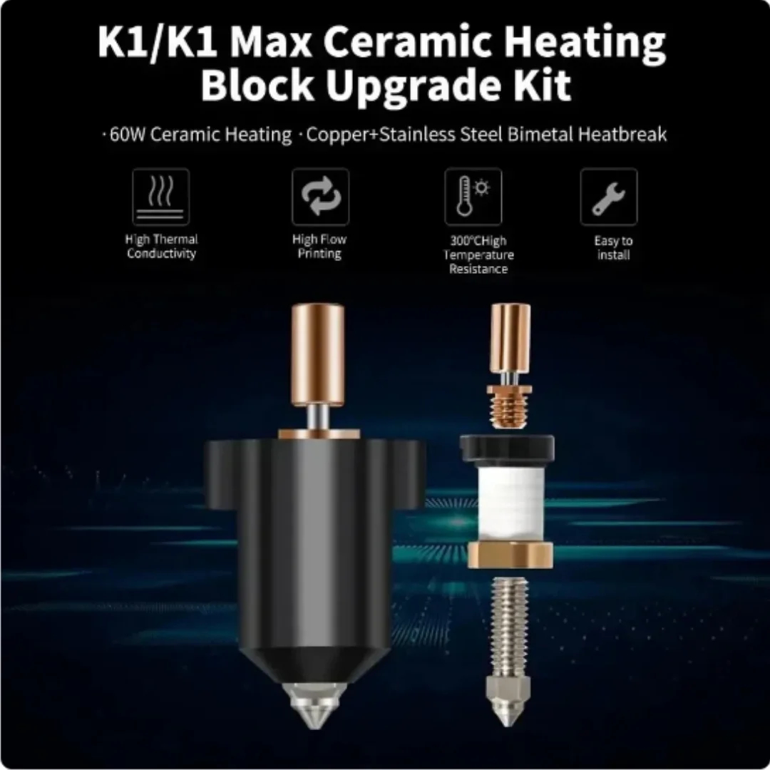 Kit Hotend pour Creality K1/K1 - High Flow Ceramic Hotend avis et prix