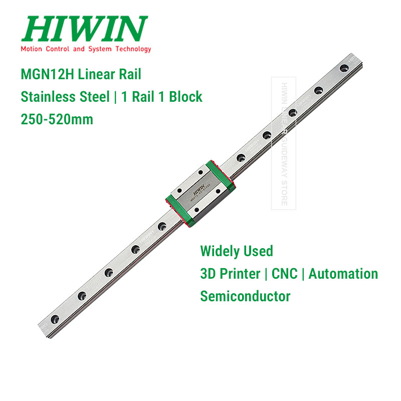 HIWIN MGN12H Z1 Rail Linéaire  - Linear Rail Mgn12H Set avis et prix