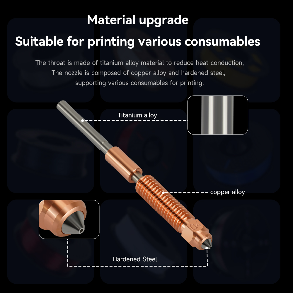 Nouveau Hotend 2026 pour Creal - High Flow Ceramic Hotend avis et prix