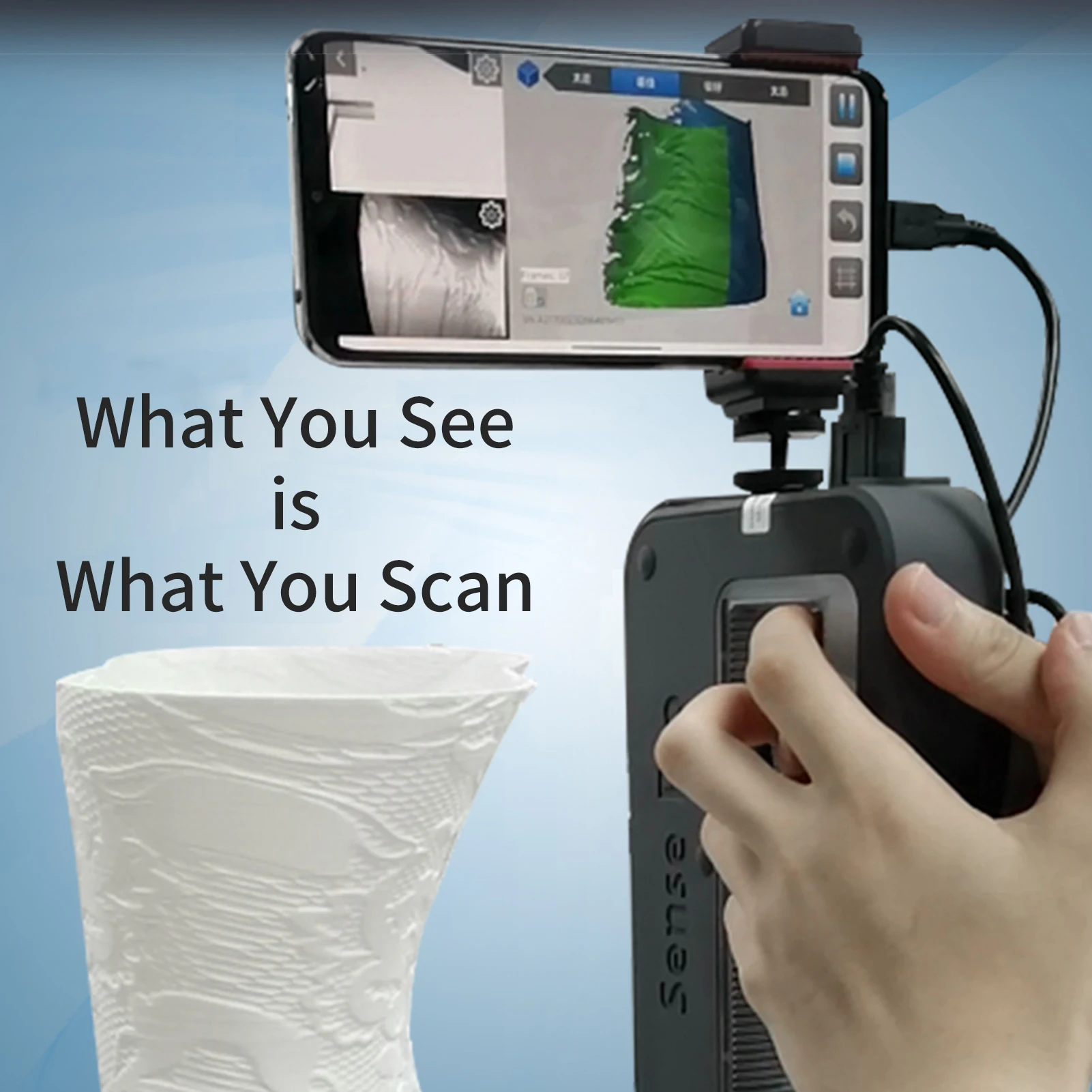 Scanner 3D portable haute préc - Handheld 3D Scanner High Precision avis et prix
