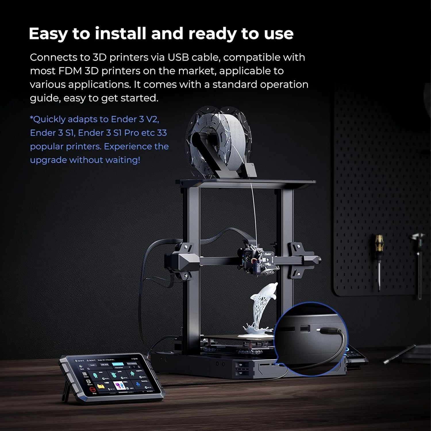 Creality Sonic Pad T800, écran - Klipper Pad 7 Inch avis et prix
