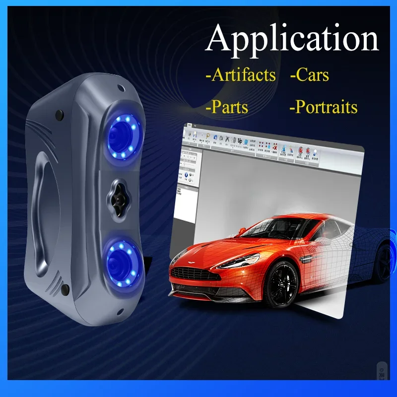 Scanner laser 3D portable de h - Handheld 3D Scanner High Precision avis et prix